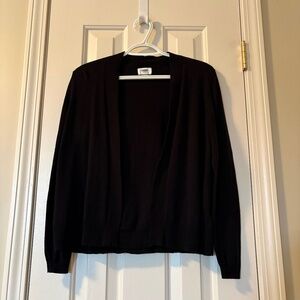 Old Navy Size Medium Black Cardigan